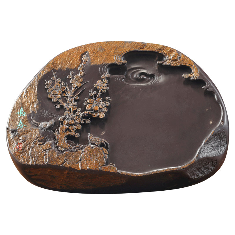 端砚麻子坑《鸣春》砚