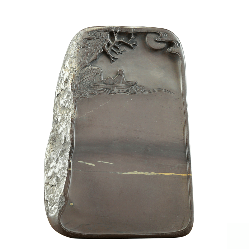 端砚坑仔岩《明月寄相思》砚