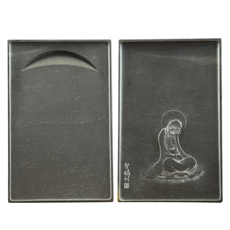 端砚青花岩《悟禅砚》